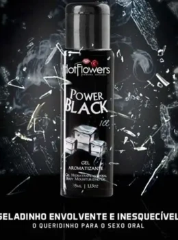 Power Black Ice Gel Aromatizante 35ml Hot Flowers