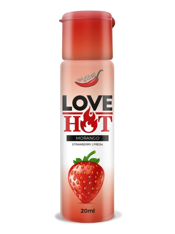 Love Hot Óleo de Massagem Comestível 20ml Chillies