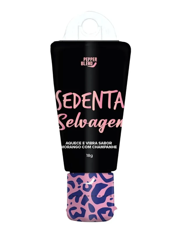 Sedenta Selvagem Vibrador Líquido Comestível 18g 