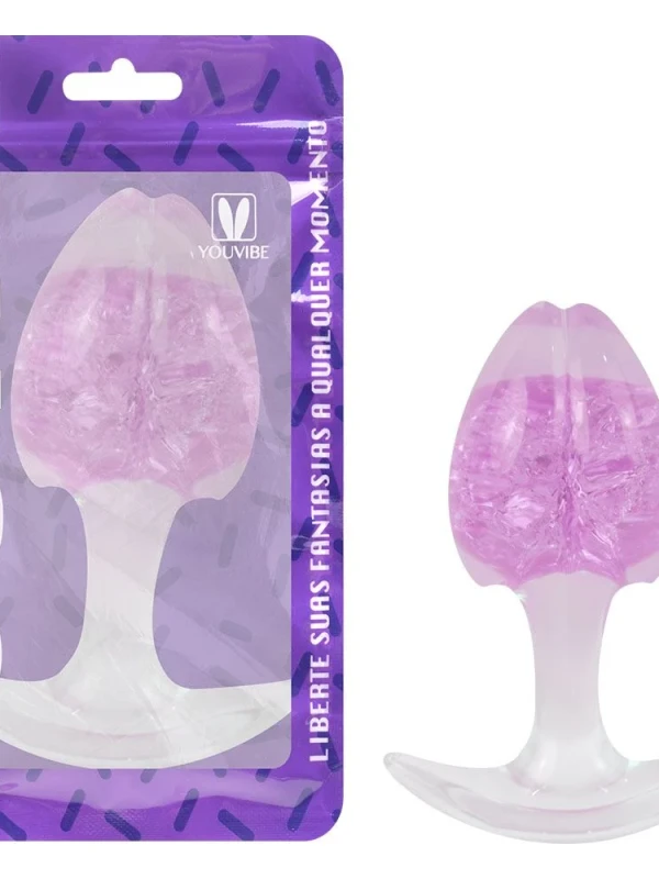 Plug Anal P Broto Esfera Vidro 8,8 X 6,5Cm Vipmix