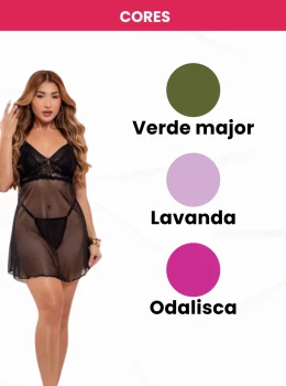 Camisola Esther + Calcinha | M