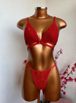 Conjunto Carolina | G Cor : Vermelho