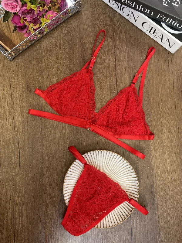 Conjunto Carolina | G Cor : Vermelho