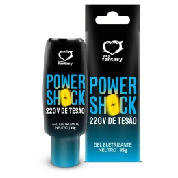 Power Shock 220 V de Tesão Gel Eletrizante Neutro 15g