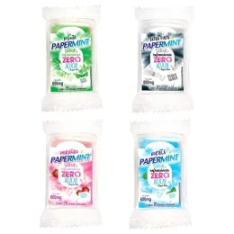 Papermint Lâminas Refrescantes Comestíveis Zero Açucar 600mg Danilla Foods