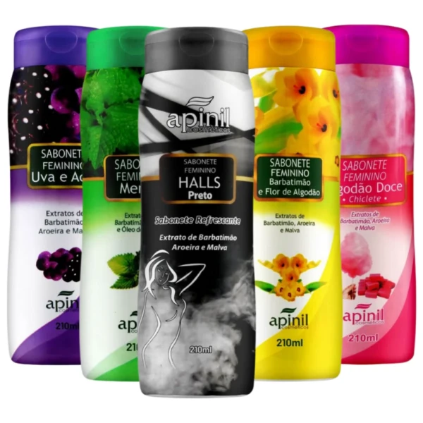 Sabonete Íntimo Apinil de Morango 200ml