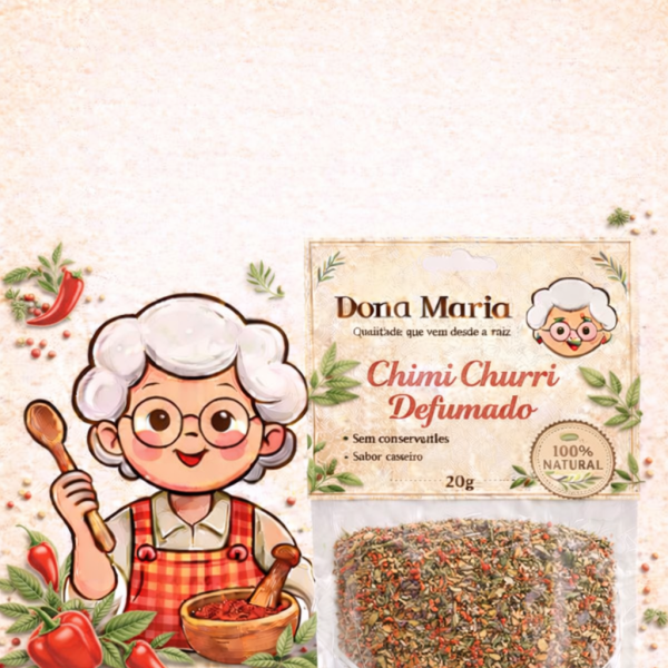 CHIMI CHURRI DEFUMADO 20G - 12UNI 