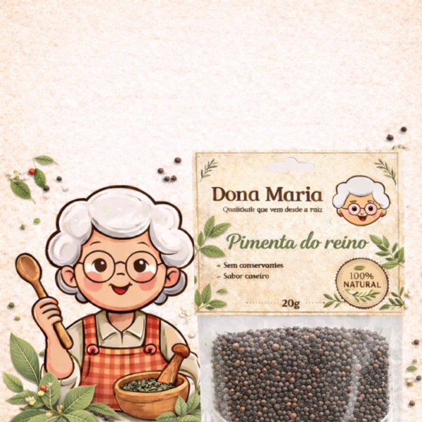 PIMENTA DO REINO 20g - 12UNI 