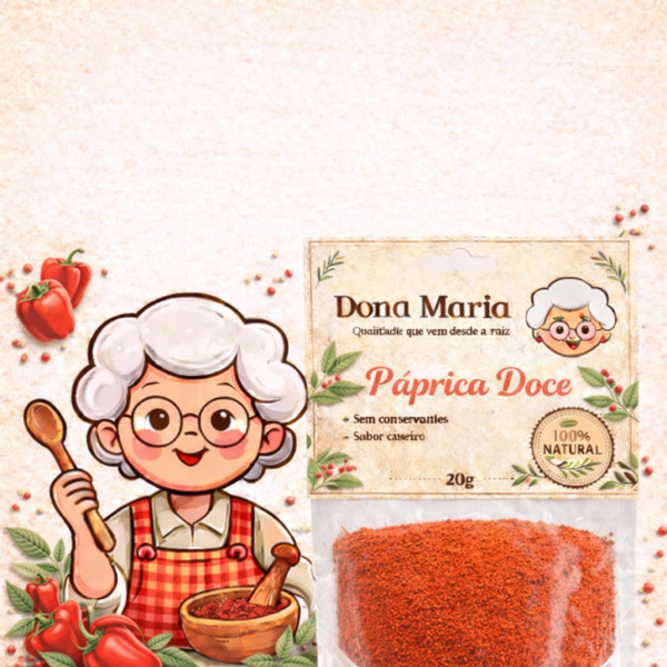 PAPRICA DOCE 20G - 12UNI 