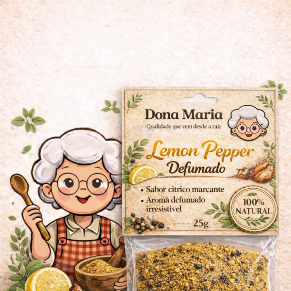 LEMON PEPPER DEFUMADO 20G - 12 UNI