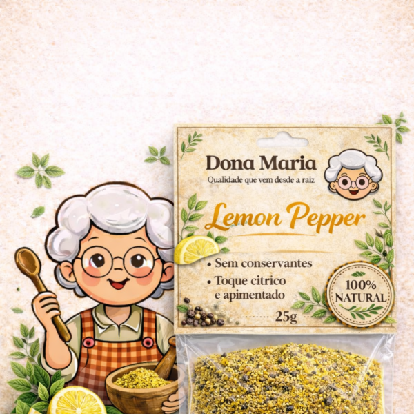 LEMON PEPPER 20g - 12UNI 