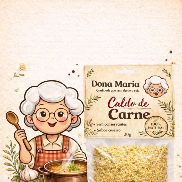 CALDO DE CARNE 20g - 12UNI 