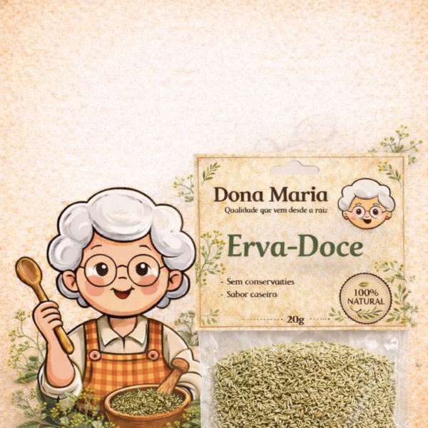 ERVA DOCE 20g - 12UNI 