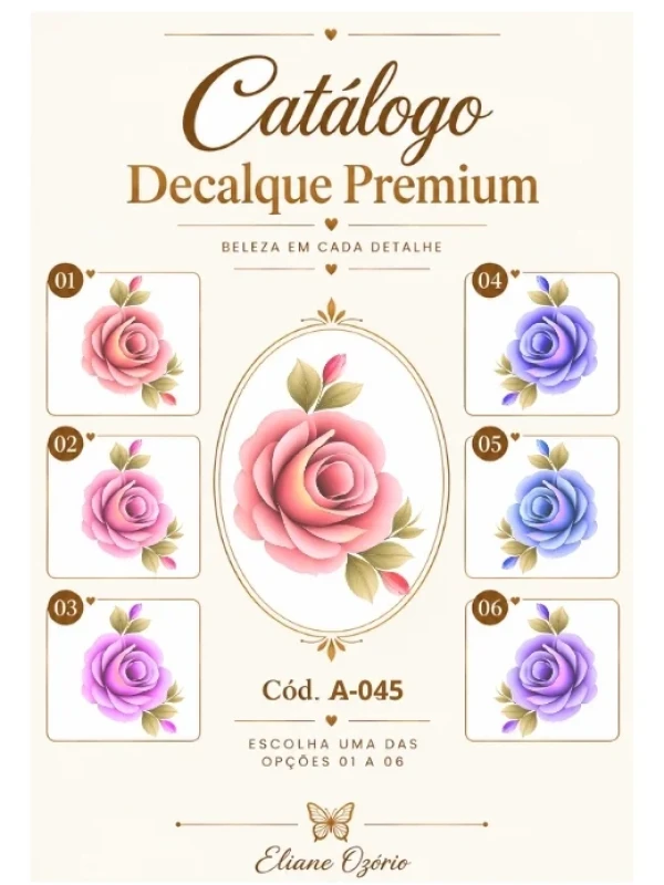 ✨ FLOR SEMI ARTESANAL COM FOLHAS