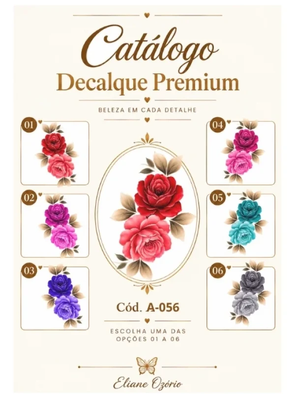 ✨ FLOR SEMI ARTESANAL COM FOLHAS
