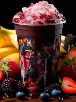 Açaí no Copo Cremoso e Natural
