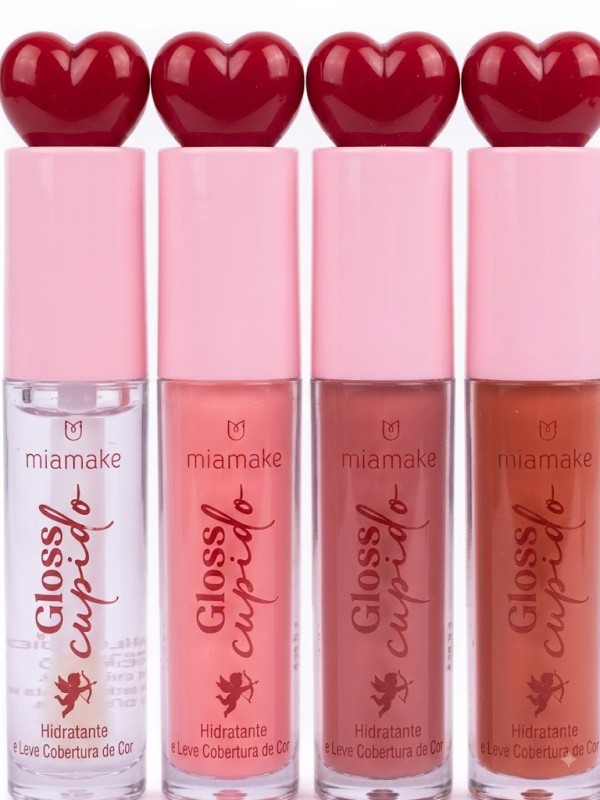 Gloss Hidratante Cupido Mia Make Brilho Intenso