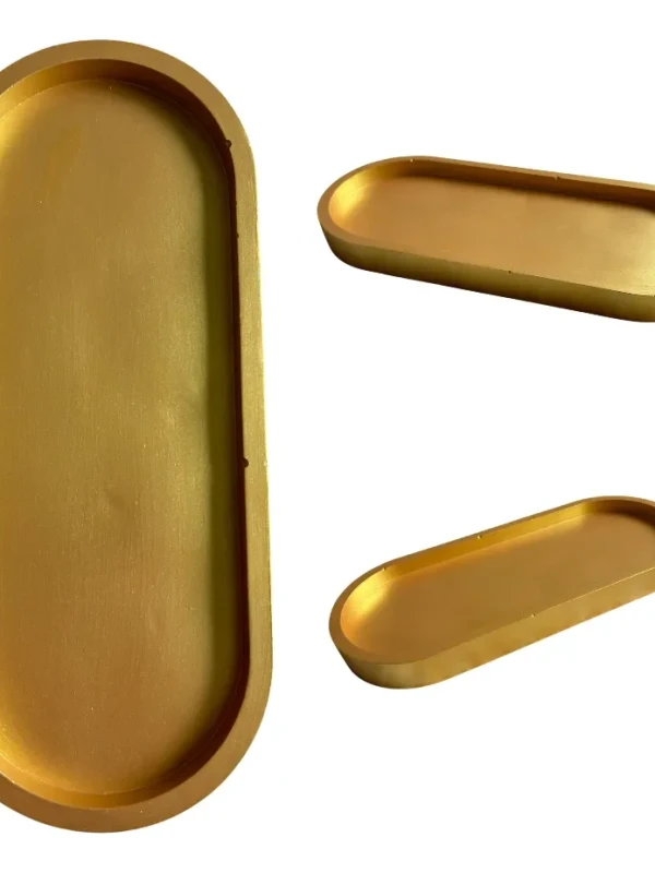 Bandeja Decorativa Oval G