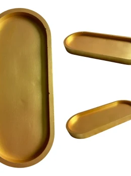 Bandeja Decorativa Oval G