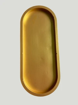 Bandeja Decorativa Oval G