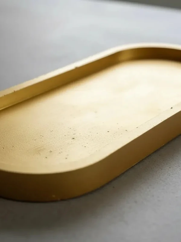 Bandeja Decorativa Oval G