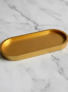Bandeja Decorativa Oval G