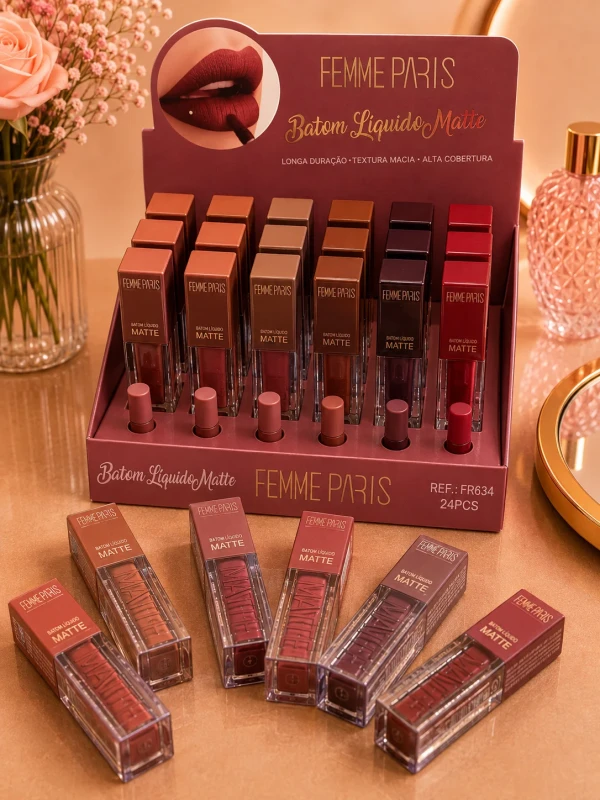 Batom Liquido Femme Paris