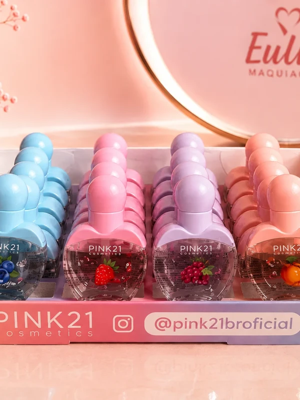 Lip Gloss Fruits Pink 21