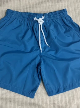 Bermuda Tactel COR AZUL CLARO Masculina