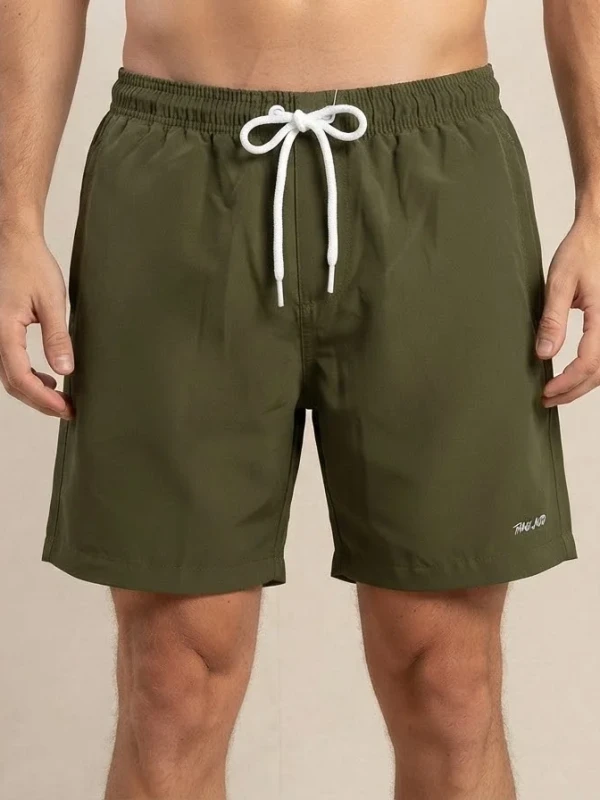 Bermuda Tactel COR  VERDE MILITAR Masculina (Cópia) (Cópia)