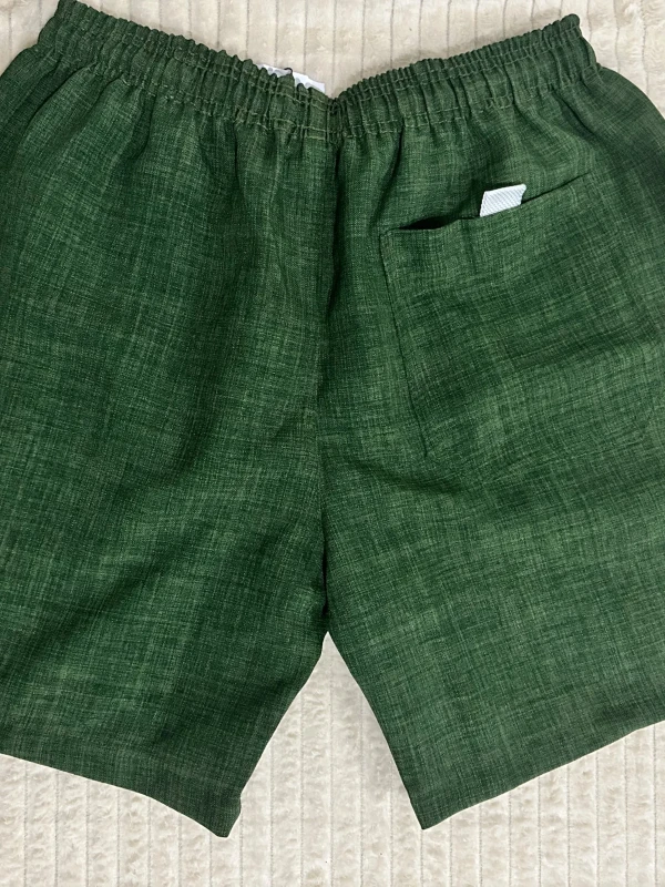 Bermuda Linhão Verde escuro Masculina