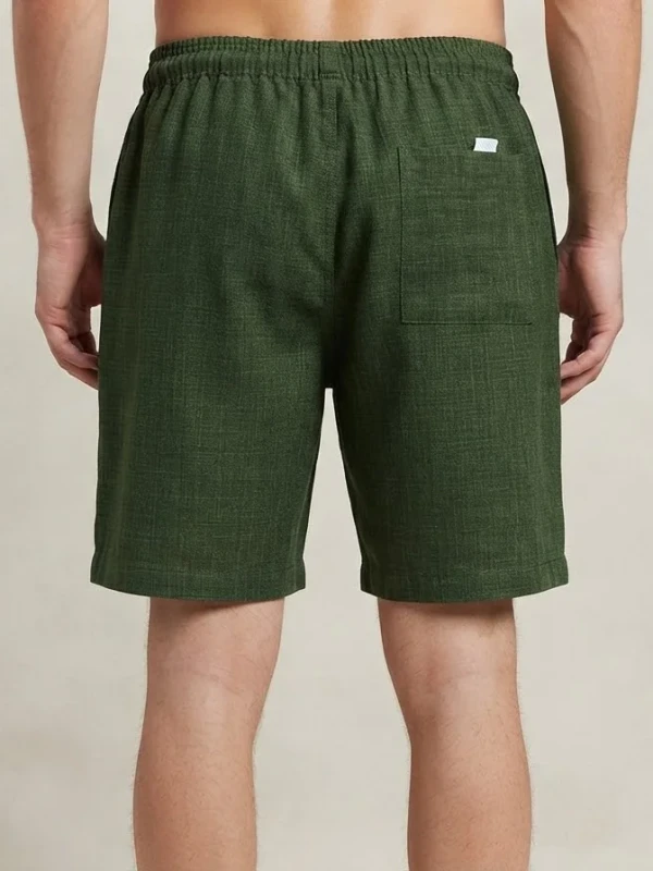 Bermuda Linhão Verde escuro Masculina