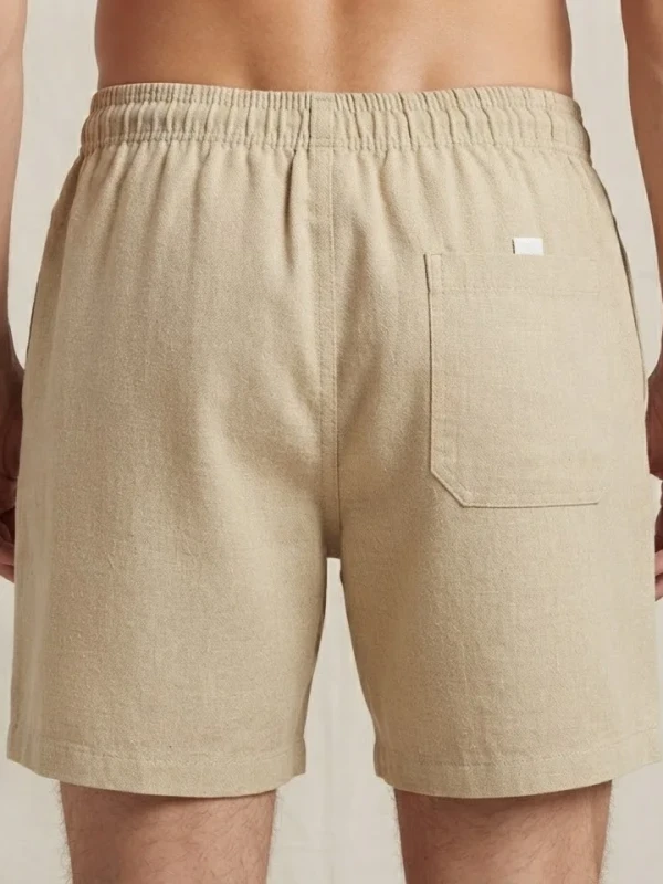 Bermuda Linho COR AREIA Masculina