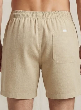 Bermuda Linho COR AREIA Masculina