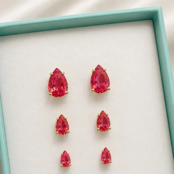 Trio gota cristal