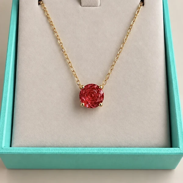 Colar rose cut