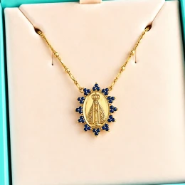 Colar mandala nossa senhora