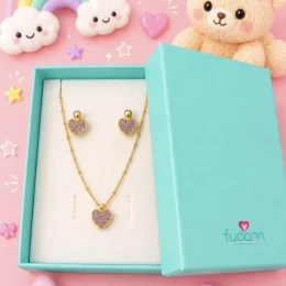 Conjunto infantil semijoia