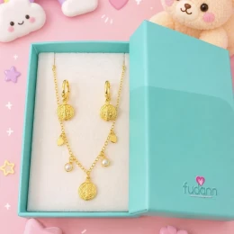 Conjunto são bento infantil semijoia