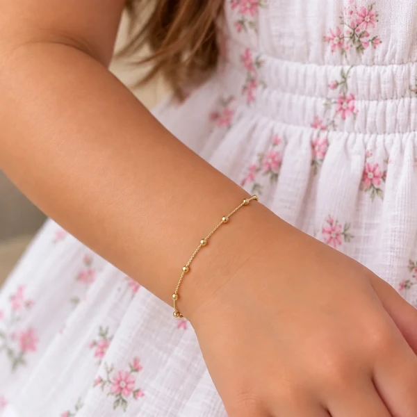 Pulseiras bolinha infantil