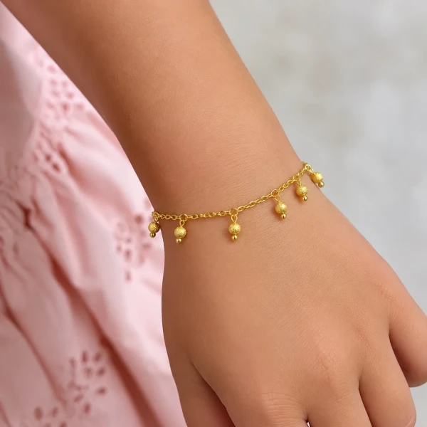 Pulseira bolinha infantil