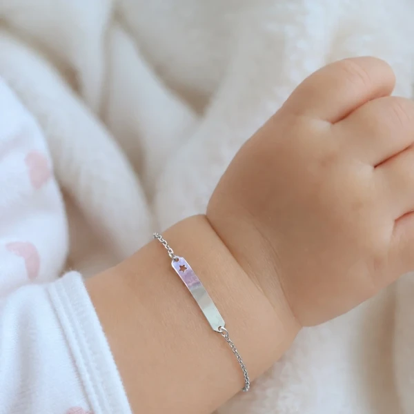 Pulseira chapinha estrela