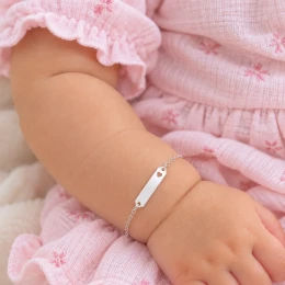 Pulseira chapinha coração