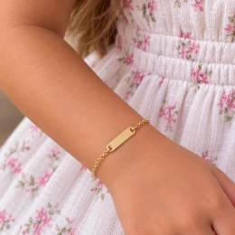 Pulseira infantil chapinha