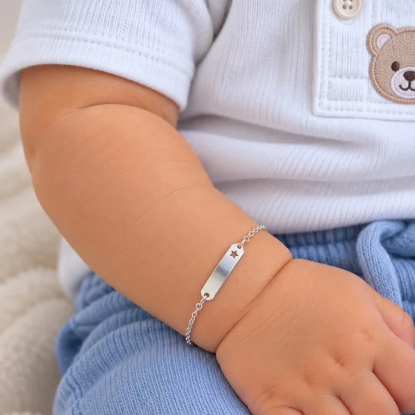 Pulseira chapinha estrela