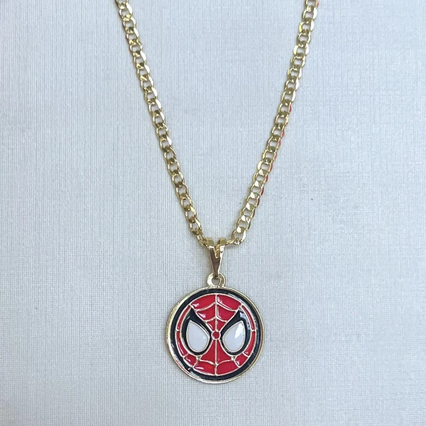 Colar homem aranha