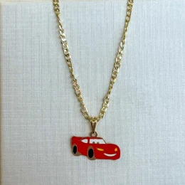 Colar carros semijoias