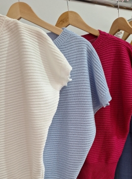 Blusa modal manga morcego