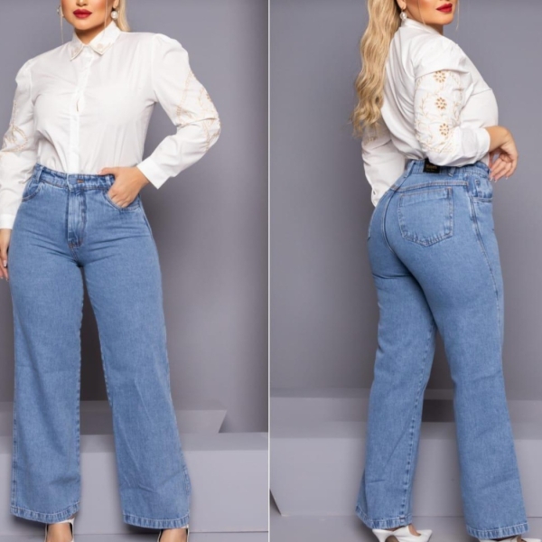 Calça jeans Wide leg