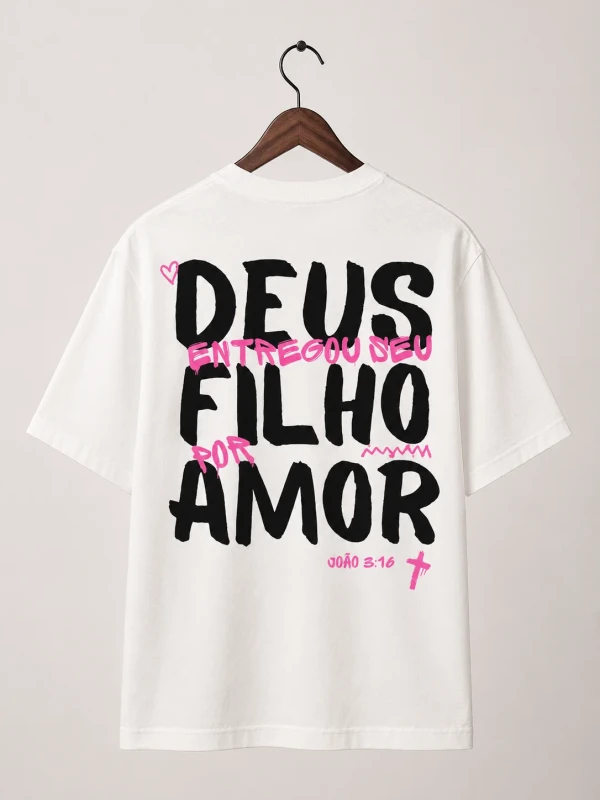 Camiseta Deus Entregou Seu Filho Premium